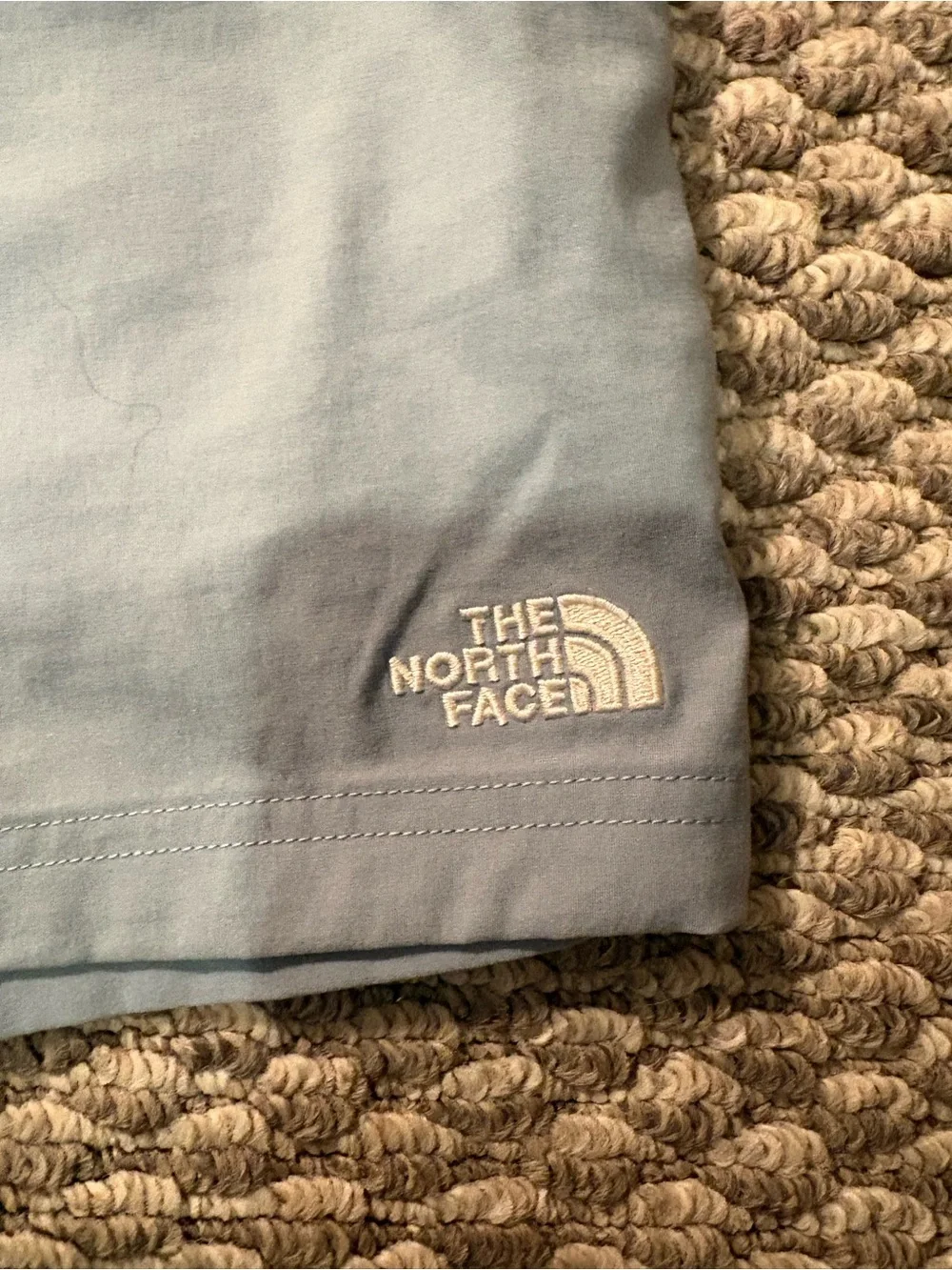 The North Face Men's L Class V Pull-On Shorts Blue Elastic Waist Hiking Outdoor